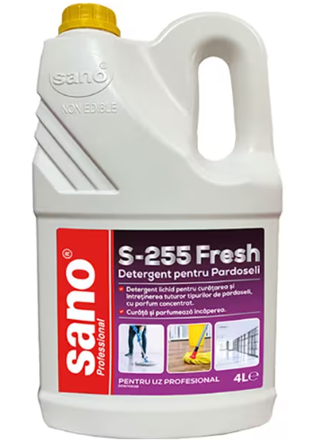 Detergent pardoseli parfumat Sano Professional Floor S-255 Fresh 4L